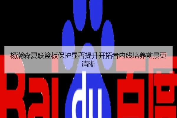 杨瀚森夏联篮板保护显著提升开拓者内线培养前景更清晰